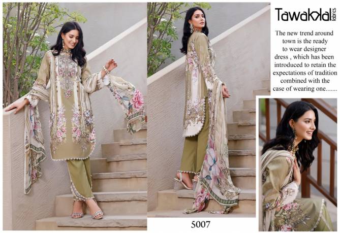 Tawakkal Opulence 5 Exclusive Printed Karachi Cotton Dress Material Collection